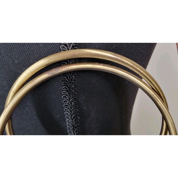 Anthropologie Melanie Bag Boho Brass Ring Purse Bohemian Indie Retro Festival - Picture 5 of 8